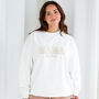 Embroidered Mama Sweatshirt Jumper Personalised With Children's Names, thumbnail 2 of 7