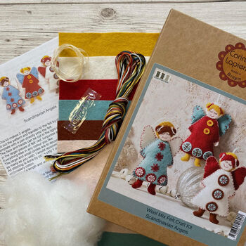 Scandinavian Angels Felt Craft Kit, 4 of 6