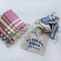 Personalised Cotton Kitchen Towels, Christmas Gift Set For Her, thumbnail 5 of 11
