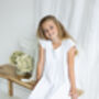 Mini Nicole Short Sleeve Cotton Dress, thumbnail 6 of 7
