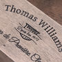 Best Father Personalised Wooden Wine Box, thumbnail 2 of 4