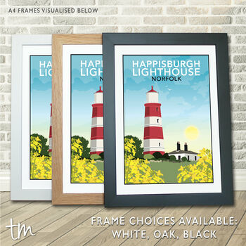 Happisburgh Lighthouse, Norfolk Print, 2 of 5