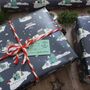 North Pole Christmas Wrapping Paper, thumbnail 2 of 12