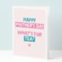 Funny 'Mum, What's For Tea?' Mother's Day Card, thumbnail 1 of 5