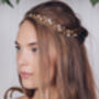 Silver, Gold Or Rose Gold Wedding Headband India, thumbnail 2 of 12