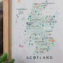 Scotland Illustrated Map, thumbnail 2 of 6