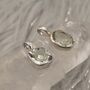 Green Amethyst Silver Necklace: February Birthstone, thumbnail 5 of 12