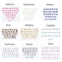 Monogramed White Waffle Make Up Bag, thumbnail 10 of 12