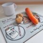 Santa Eve Personalised Treat Board Plate, thumbnail 1 of 3