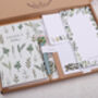 Personalised Botanical Desk Stationery Gift Box, thumbnail 1 of 6