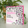 Leopard Love Step Mum Birthday, thumbnail 1 of 3