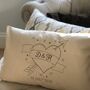 Personalised Love Heart Cushion, thumbnail 1 of 4