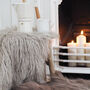 Rare Breed Tibetan Sheepskin Rug In Oyster, thumbnail 2 of 5