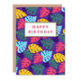 Tropical Leaves Birthday Card, thumbnail 2 of 2