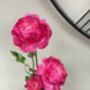 Cerise Pink Artificial Silk Ranunculus Mothers Day Gift, thumbnail 2 of 6