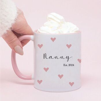 Personalised Nanny Mug For Mother's Day, 3 of 5