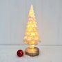 Light Up Glass Christmas Tree, thumbnail 1 of 2