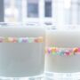 Gift Box Of Two Personalised Soy And Gems Candles, thumbnail 4 of 4
