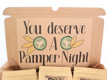 Pamper Night Self Care Spa Bath Gift Box, 3 of 4