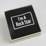 'Trust Me I'm A Rock Star' Socks, thumbnail 6 of 9