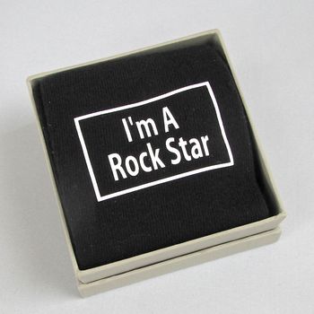 'Trust Me I'm A Rock Star' Socks, 6 of 9