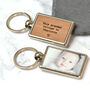 Personalised Dad Photo Keyring Father's Day Gift, thumbnail 2 of 8