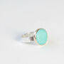 Turquoise Gemstone Ring Set In 9ct Gold 'Healing', thumbnail 5 of 5