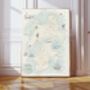 Peter Pan Inspired Map Nursery Art Print, thumbnail 1 of 3