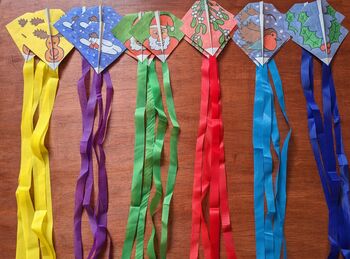 Personalisable Xmas Flyer Indoor Kite For Festive Fun, 3 of 12