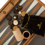 Manopoulos Snake Tote 19'x12' Backgammon Set, thumbnail 10 of 12