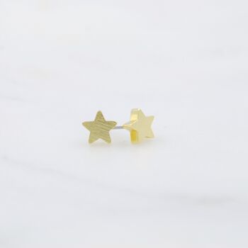 Star Earring Gold/Silver, 2 of 9