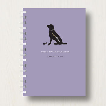 Personalised Dog Lover's Journal Or Notebook, 7 of 10