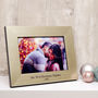 Personalised Couples Christmas Photo Frame, thumbnail 1 of 3