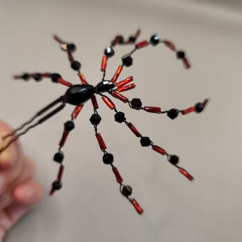 Halloween Spider Hair Pin, 7 of 12