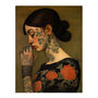 Dare To Be Different Tattooed Female Wall Art Print, thumbnail 6 of 6