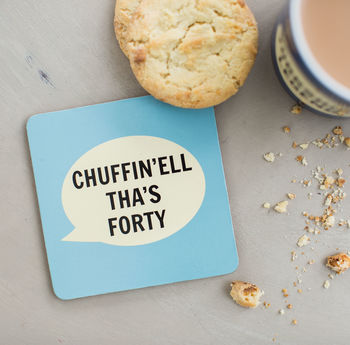 Chuffin'ell Tha's Forty Coaster, 2 of 3