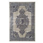 Saville Easy Care Rug Grey/Blue, thumbnail 5 of 6