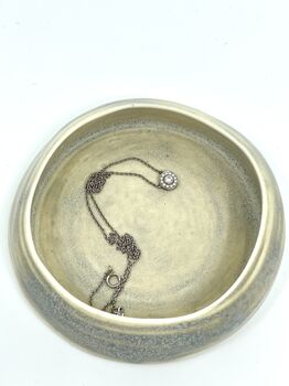 Porcelain Handmade Plate Trinket Dish Jewellery Vessel, 6 of 6