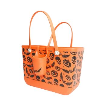 Save 20%! All Season Tote Bags, Autumnal Colours/ Halloween Designs Now In, 3 of 12