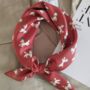 Women's Poodle Dog Scarf, thumbnail 1 of 7