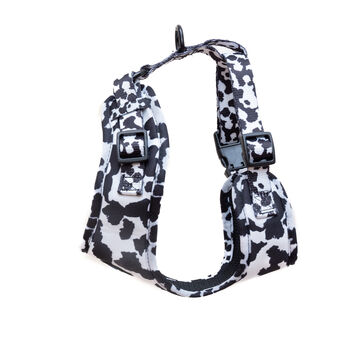 Funk The Dog Harness Cow Print, 7 of 9