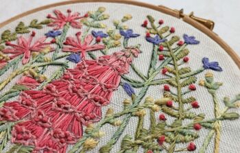 Foxglove Embroidery Kit, 9 of 12