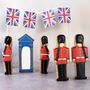 Hand Iced London Guards Letterbox Biscuits Souvenir, thumbnail 1 of 4