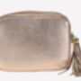 Personalised Cross Body Bag Gold, Silver, Rose Gold, thumbnail 7 of 8