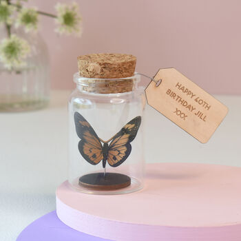 Butterfly Message Bottle Keepsake Mother's Day Gift, 4 of 5