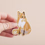 Fox Embroidered Patch, thumbnail 1 of 7