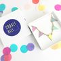 Bunting Necklace In Pastel Or Rainbow Colours, thumbnail 2 of 7