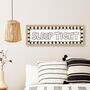 Framed Sleep Tight Bedroom Print, thumbnail 1 of 7