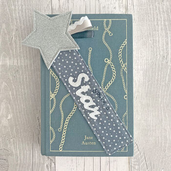 Personalised Glitter Shooting Star Bookmark, 4 of 12