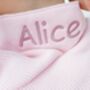 Personalised Knitted Baby Blanket, thumbnail 4 of 10